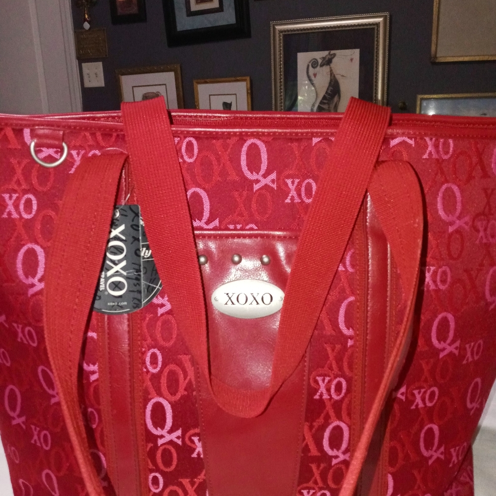 XOXO Red Travel Bag NWT